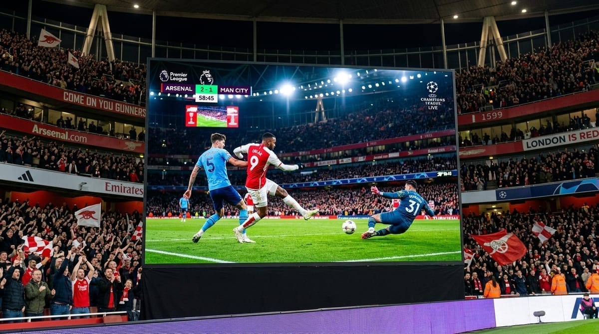 Fotboll och internationella ligor på IPTV